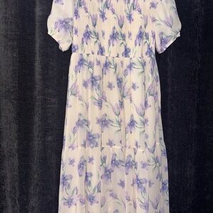 Pinkblush Midi Dress with pockets!